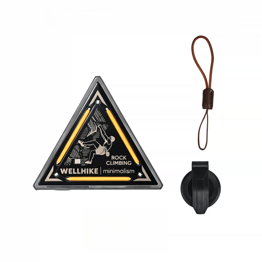 Wellhike tactical triangle light, hanging camping marker lamp, product photo 14