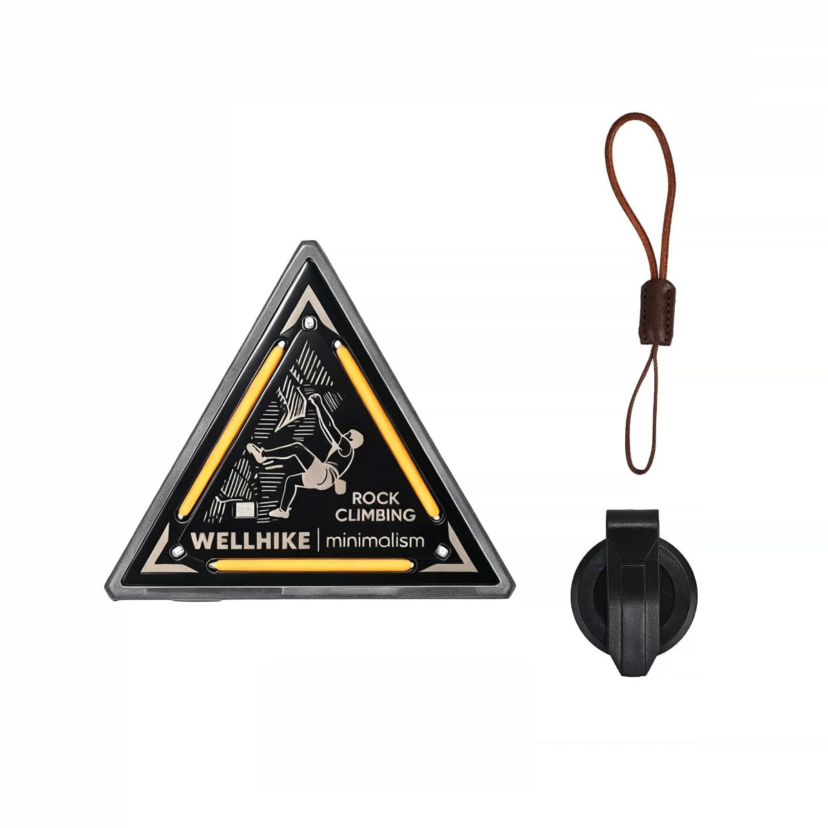 Wellhike tactical triangle light, hanging camping marker lamp, product photo 14