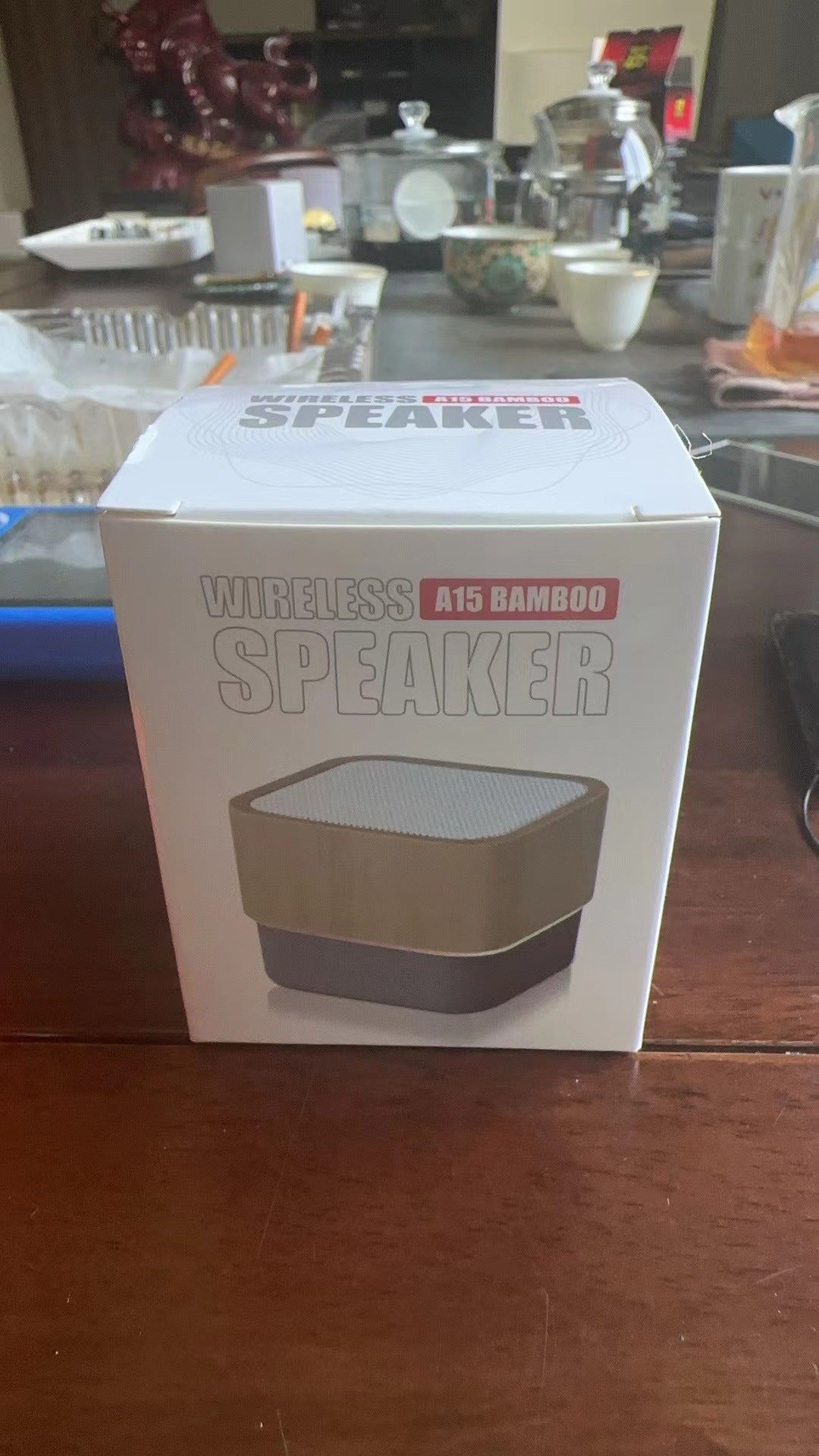Eco-friendly bamboo speaker product lineup