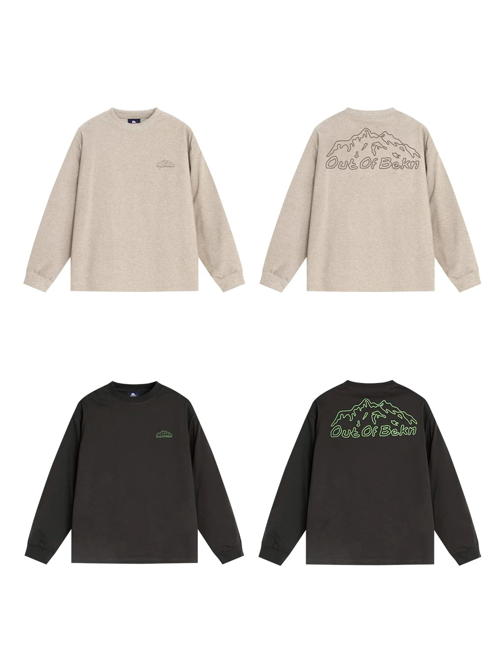 Unisex Gorpcore Long Sleeve T-Shirt, Loose Relaxed Fit Quick Dry Moisture Wicking Outdoor Rock Climbing Hiking Tee, Breathable Casual Mountain Style Athletic Top for Men Women Trekking Camping Daily Wear