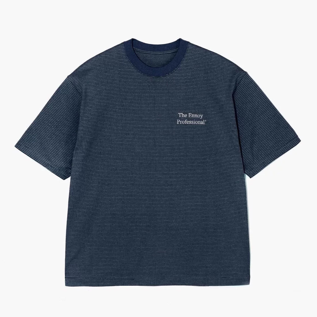 Japanese pinstripe t-shirt - view 5