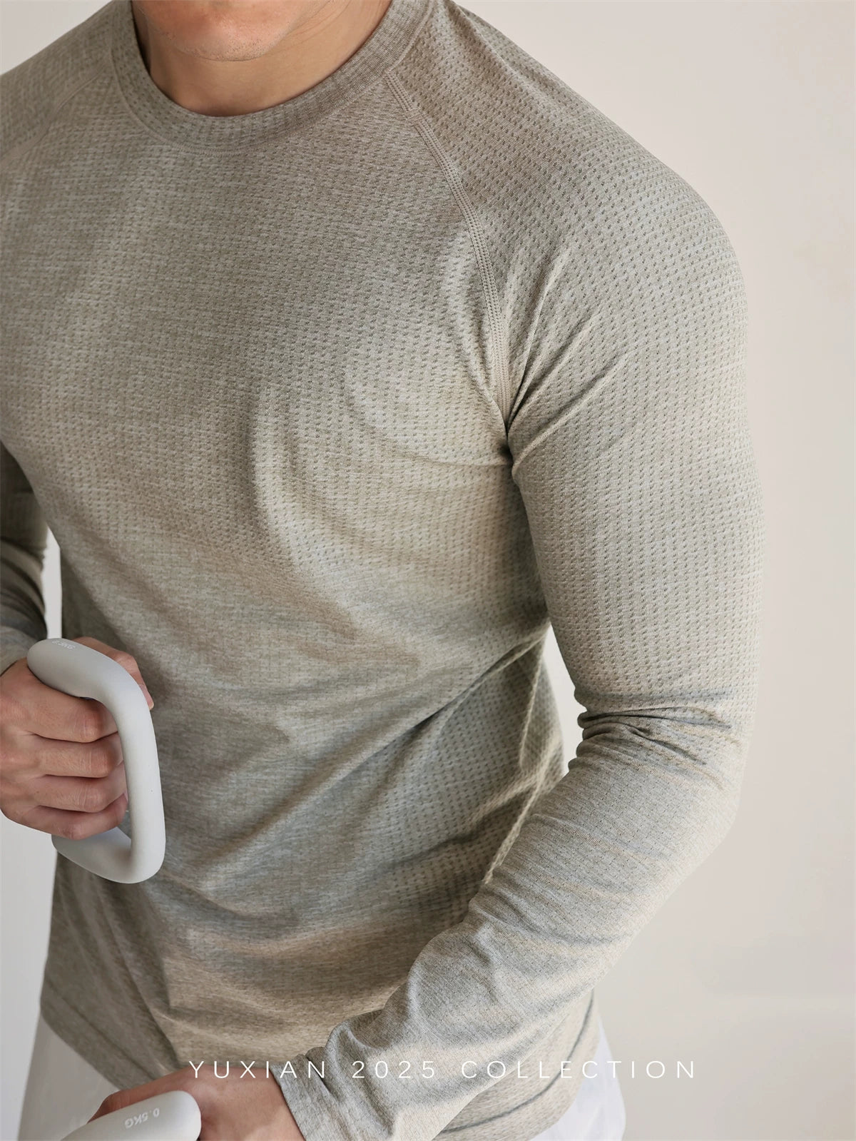 Men's long sleeve athletic tee - view 4