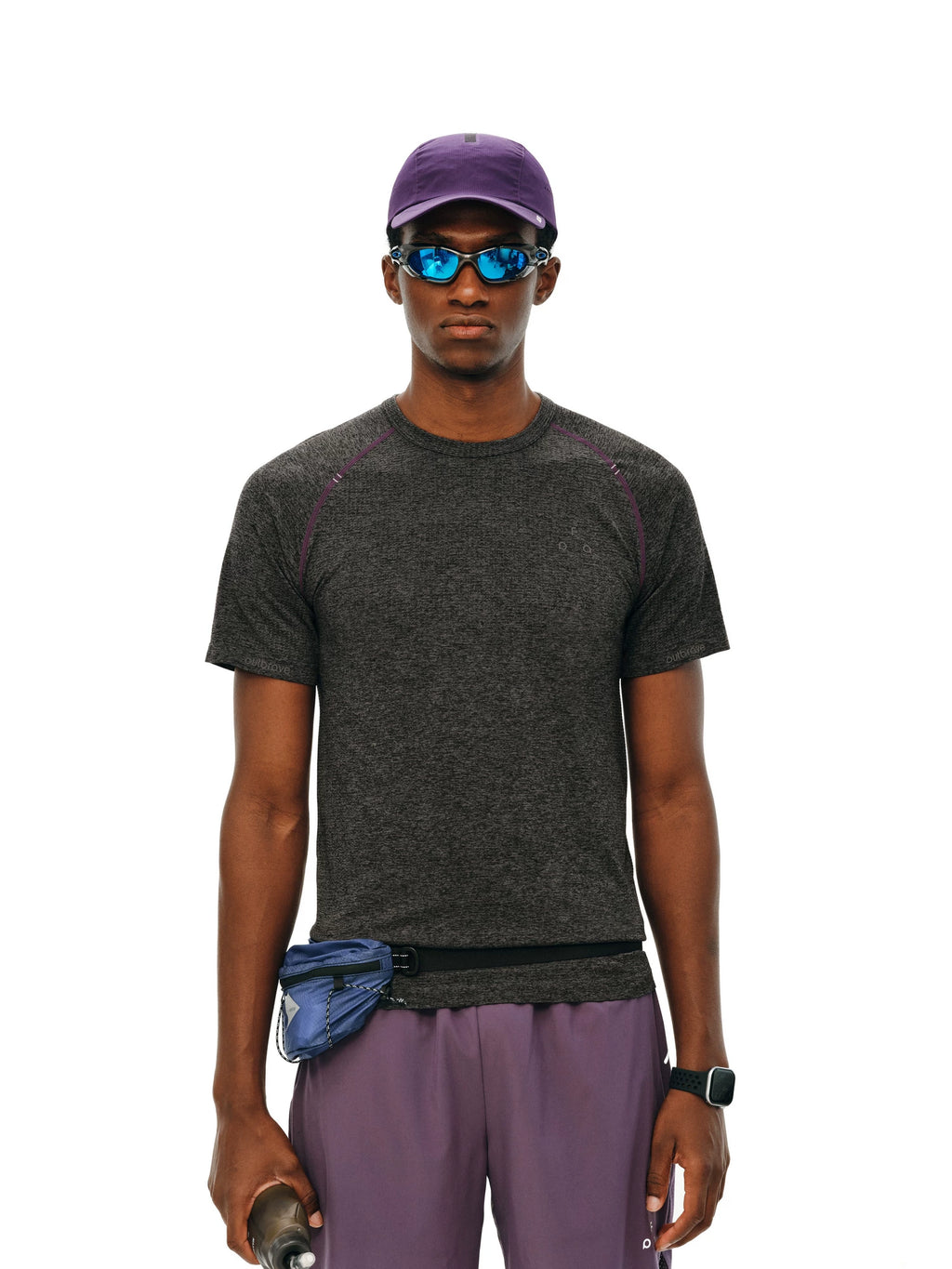 Men's color block athletic t-shirt - view 3