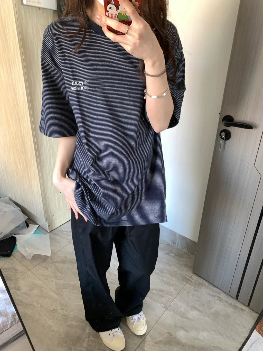 Japanese Pinstripe T-Shirt