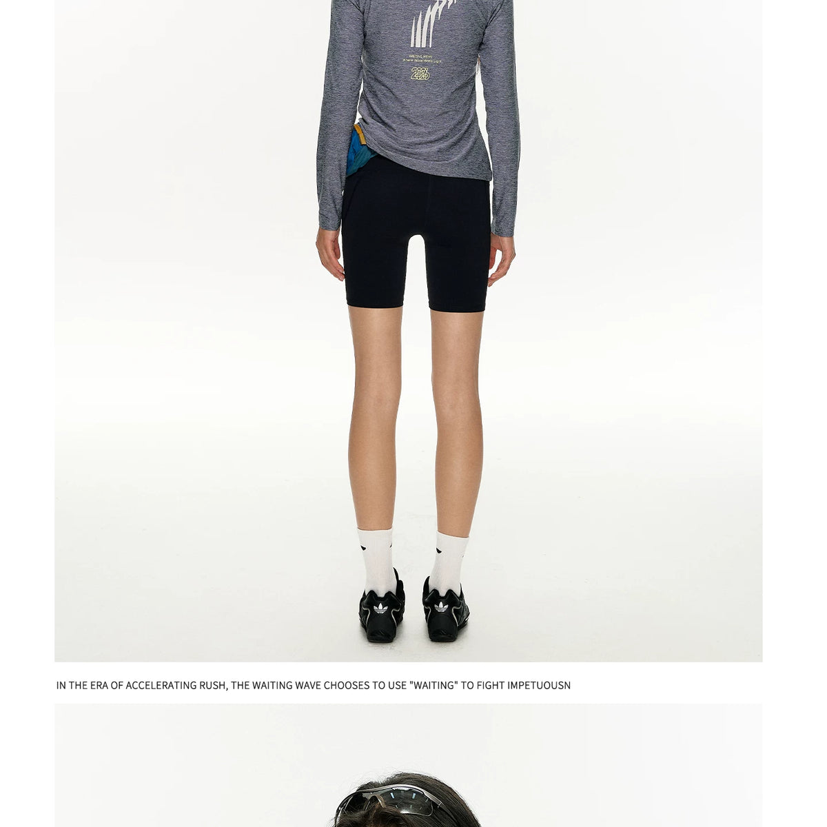 Women's Melange Long Sleeve Top