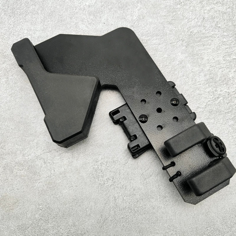 Tactical axe sheath, quick draw holster for engineer hatchet, product photo 8