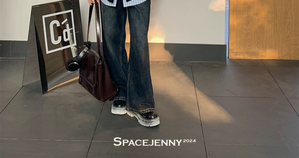 Women's vintage bear chenille embroidered varsity jacket with PU leather sleeves, close-up view