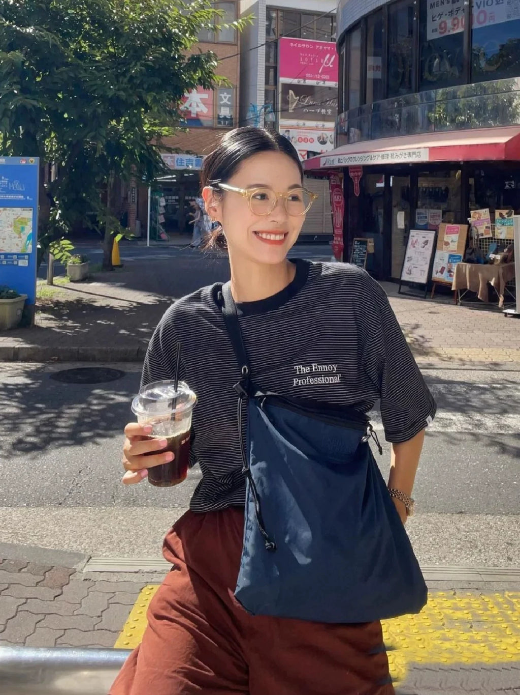 Japanese Pinstripe T-Shirt