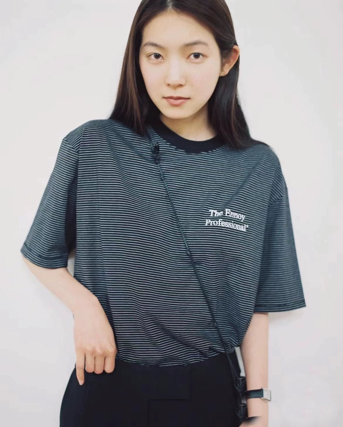 Japanese Pinstripe T-Shirt