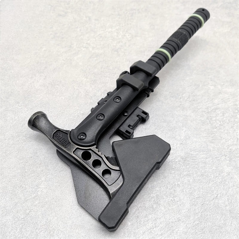 Tactical axe sheath, quick draw holster for engineer hatchet, product photo 7